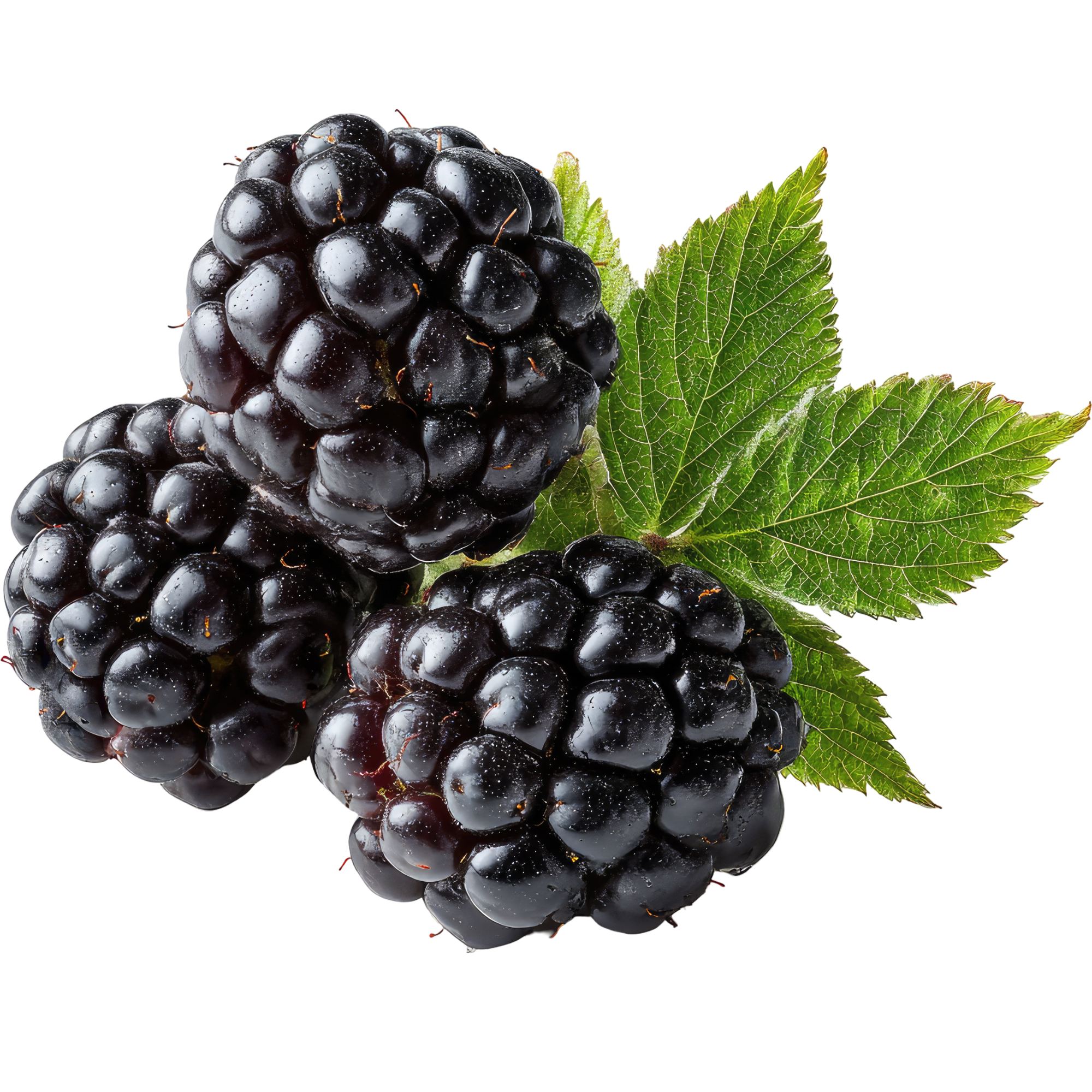 Blackberry illustration for rabbit treat guide