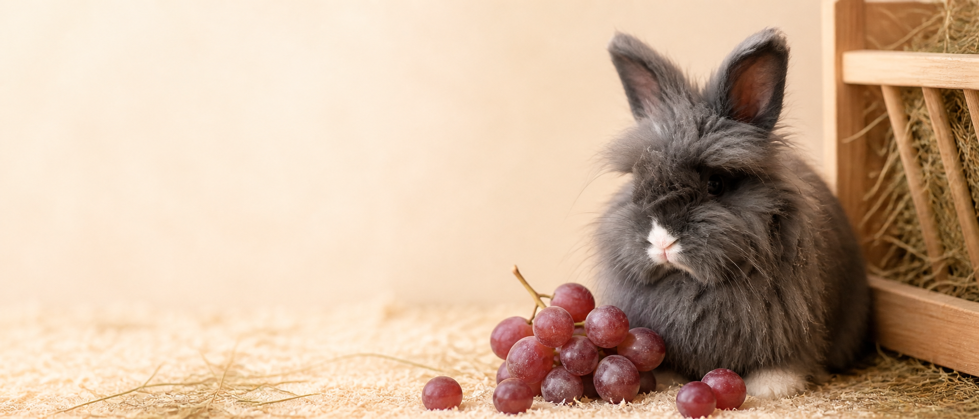 Can rabbits eat grapes guide from RabbitCare.co.uk
