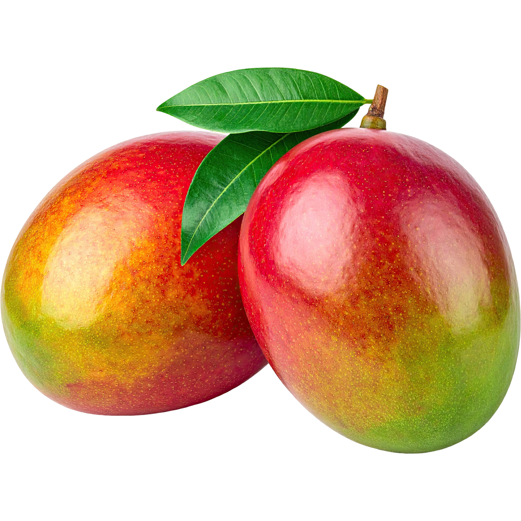 Mango illustration for rabbit treat guide