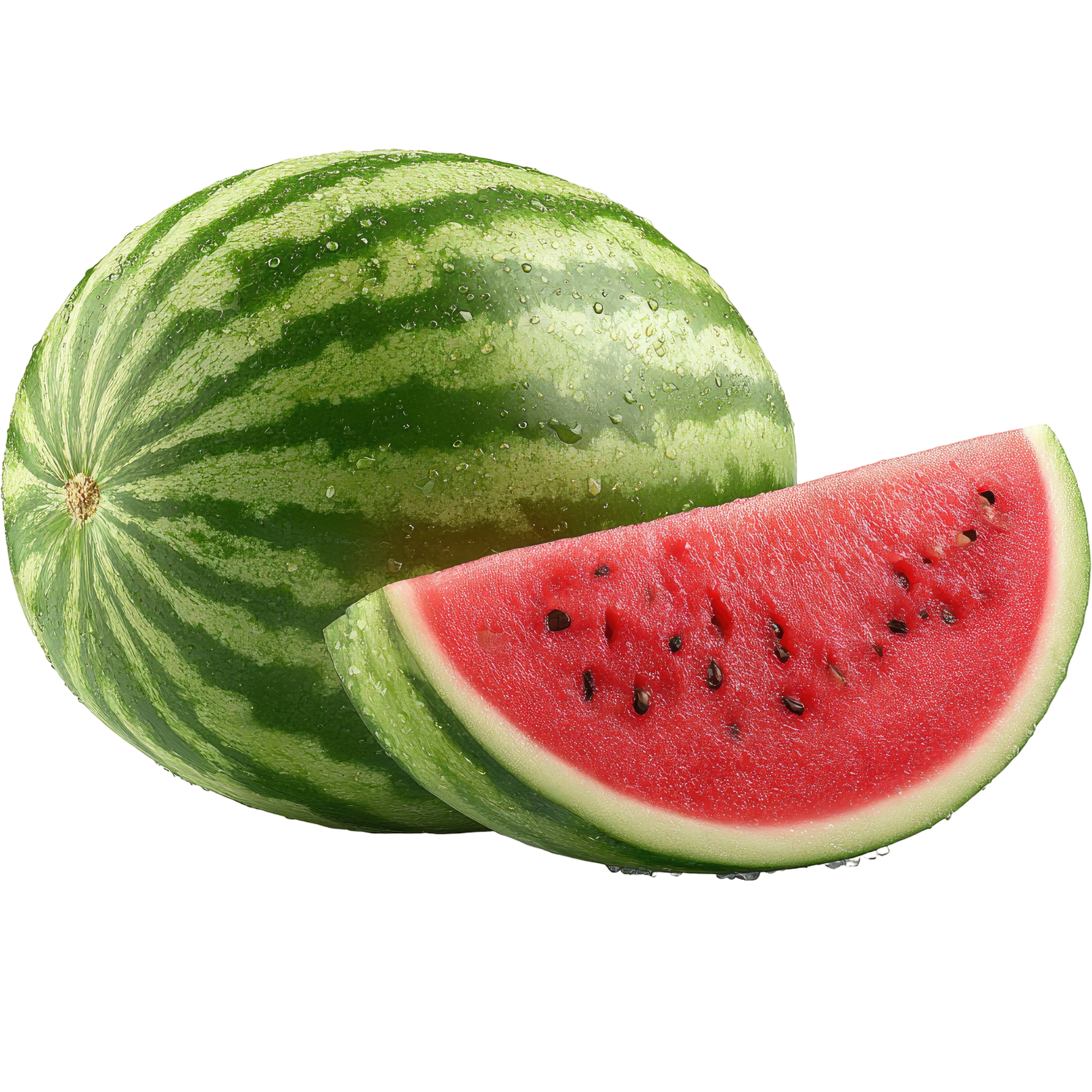 Watermelon illustration for rabbit treat guide