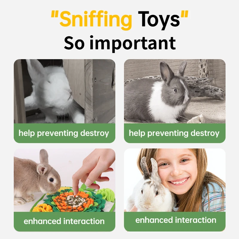 Rabbit Foraging Mat for Enrichment - Image 4