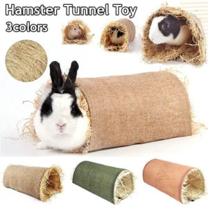 Grass Hideaway Tunnel for Rabbits