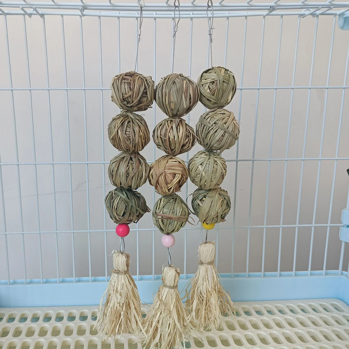 Woven Grass Chew Ball for Rabbits