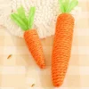Woven Carrot Chew Toy for Rabbits