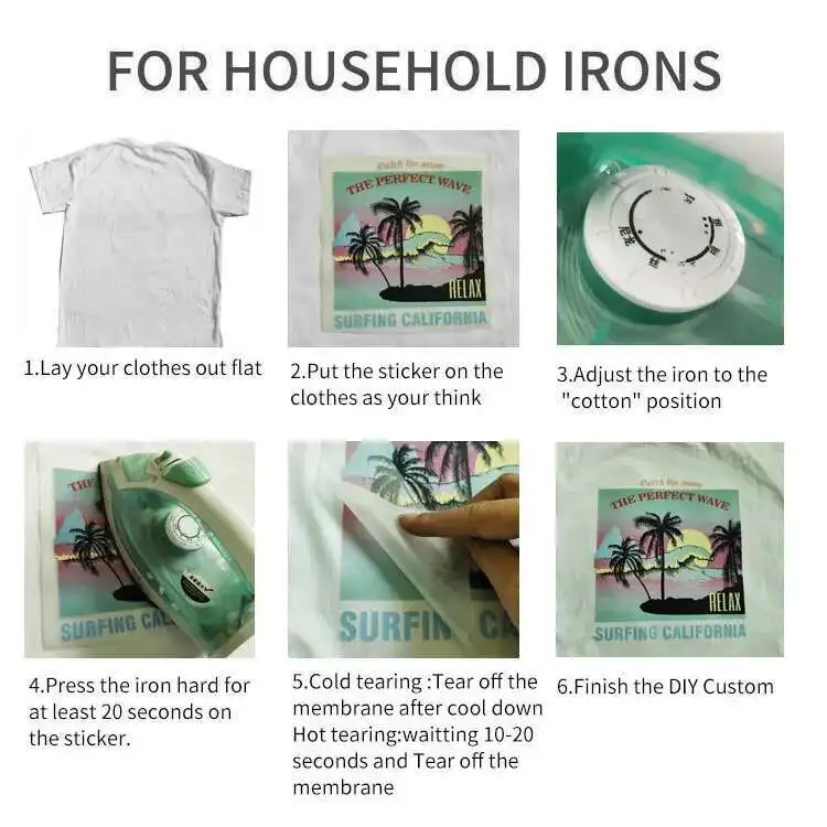 Pink Rabbit Iron-On Transfer Sticker Set - Image 2