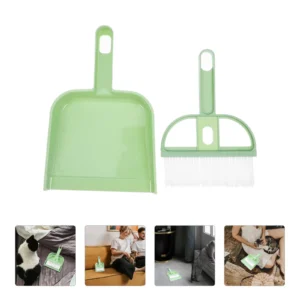 Small Pet Broom & Dustpan Set