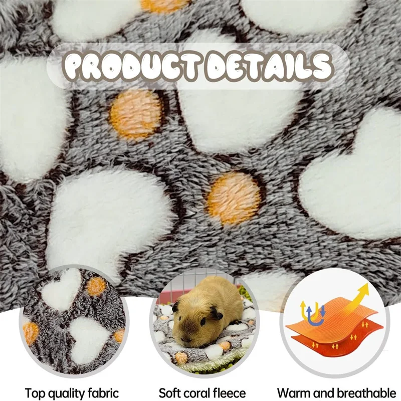 Soft Plush Hideaway Mat for Rabbits - Image 4