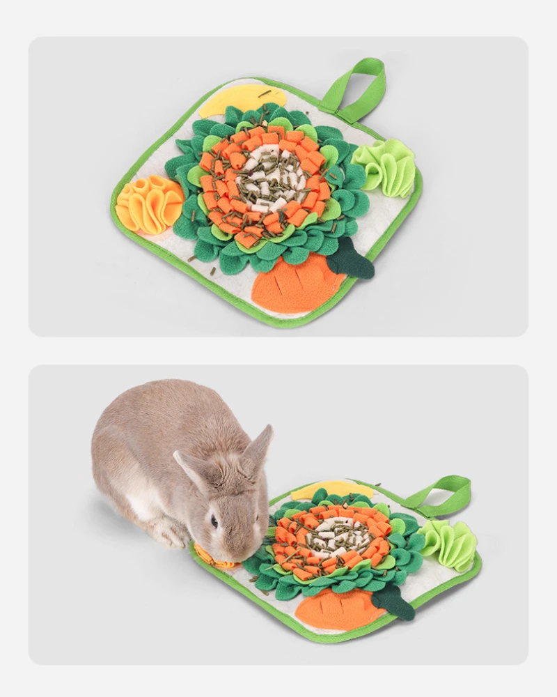 Rabbit Foraging Mat for Enrichment - Image 5